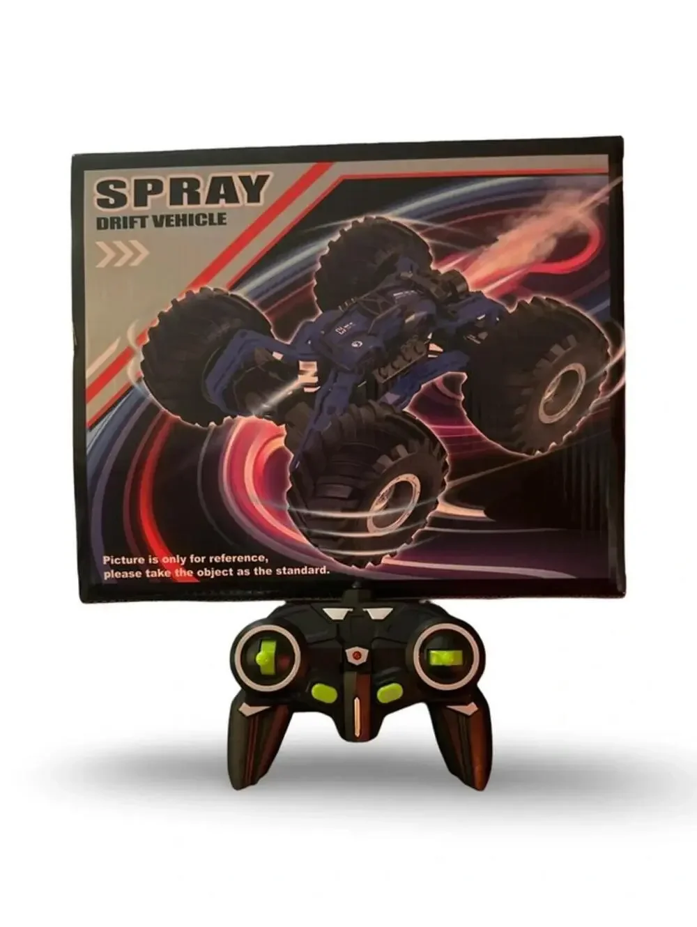 SprayDrift Remote Control Monster Truck Toy - Best Gift for the Kids/Collectors